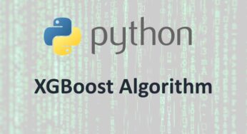 XGBoost Algorithm using Python