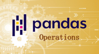 Pandas Basic Operations