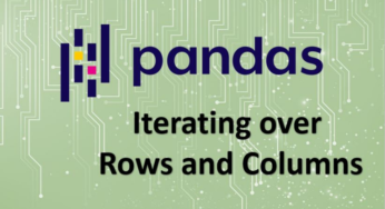 Iterating over rows and columns in Pandas DataFrame