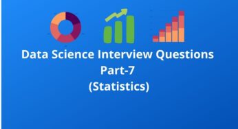 Data Science Interview Questions Part-7(Statistics)