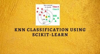 KNN Classification using Scikit-learn