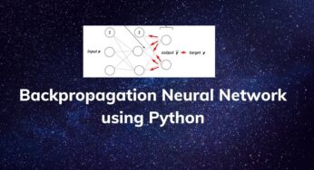 Backpropagation Neural Network using Python